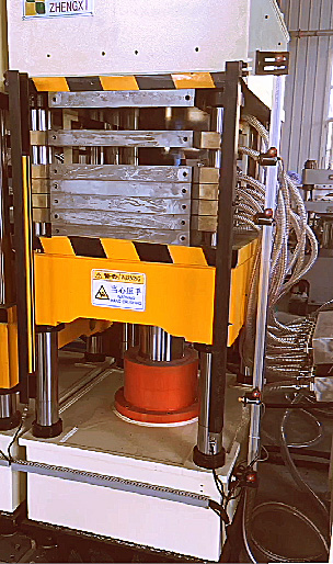 大连化学物理研究所定制的100吨液压机圆满交货 